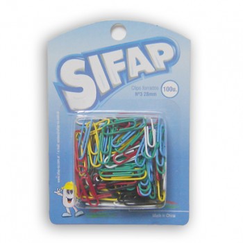 Clips forrado n3 x100u (t/s) 