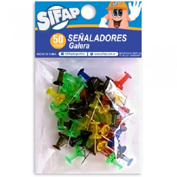 Señalador galera x 50u (bolsita)