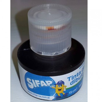 Tinta de dibujo color bermellon de 15cc