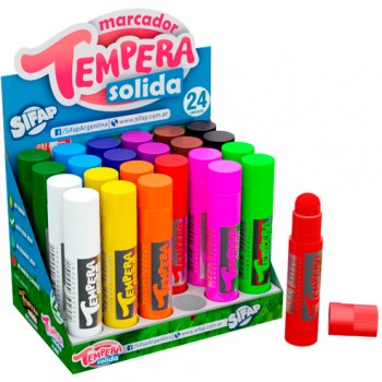 Tempera solida clasica x24