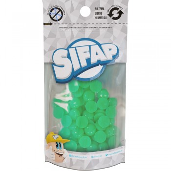 Biju - medias perlas verde