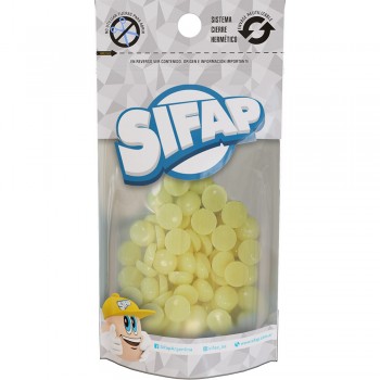 Biju - medias perlas amarillo