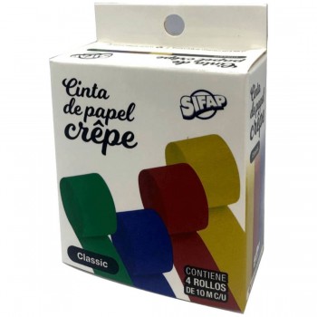 Cinta de papel crepe classic