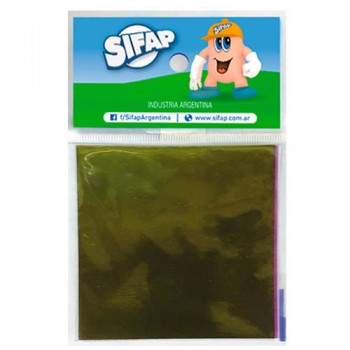 Papel glace metal. x 10 hojas