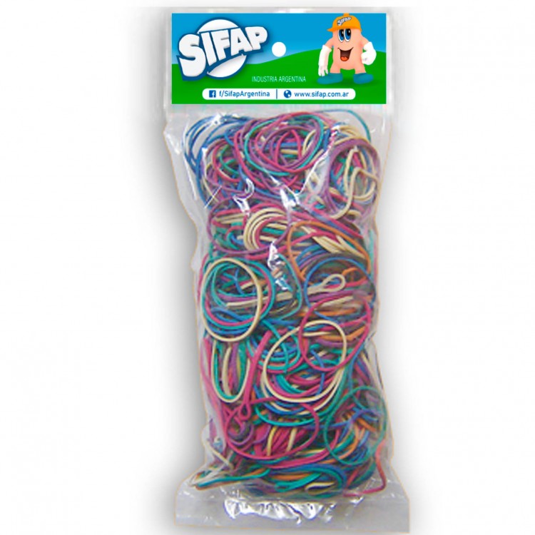 Bandas elasticas color 250g
