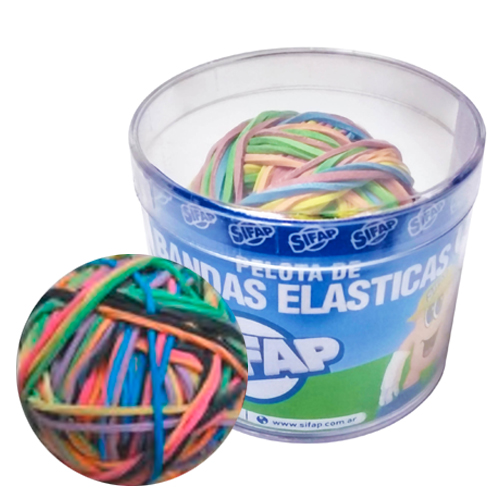 Banda elastica pelota de 100 grs. color