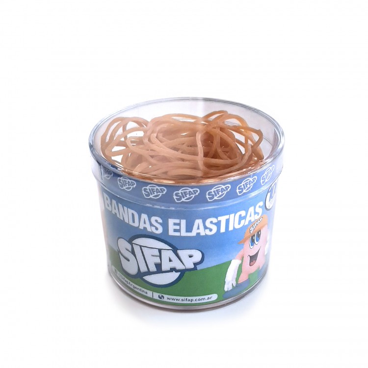 Bandas elásticas caucho x50 g. (pote)