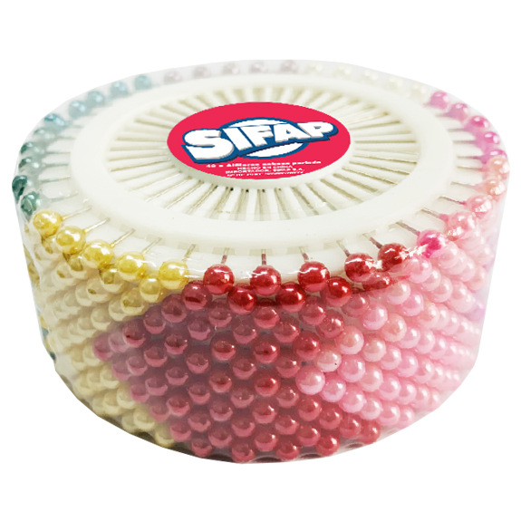 Alfiler cabeza plastica - disco