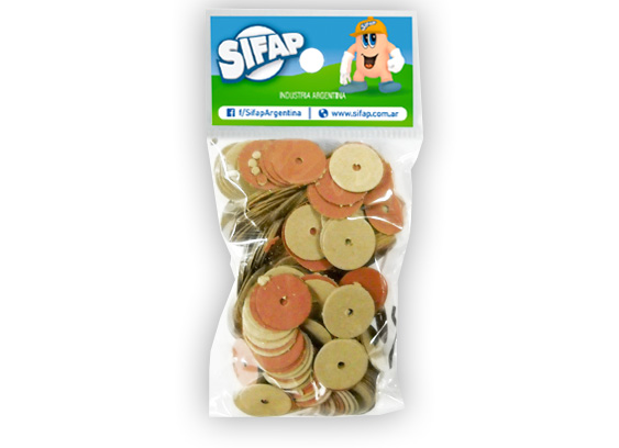 Arandela de carton x 100u (bolsita)