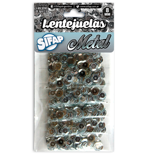 Lentejuelas metal