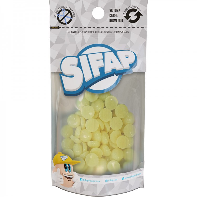 Biju - medias perlas amarillo