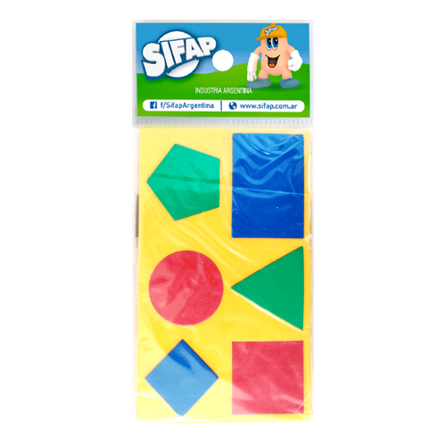 Juego figuras geometricas magneticas