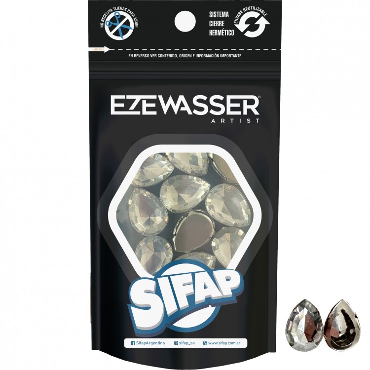 Gota engarzada x 15u