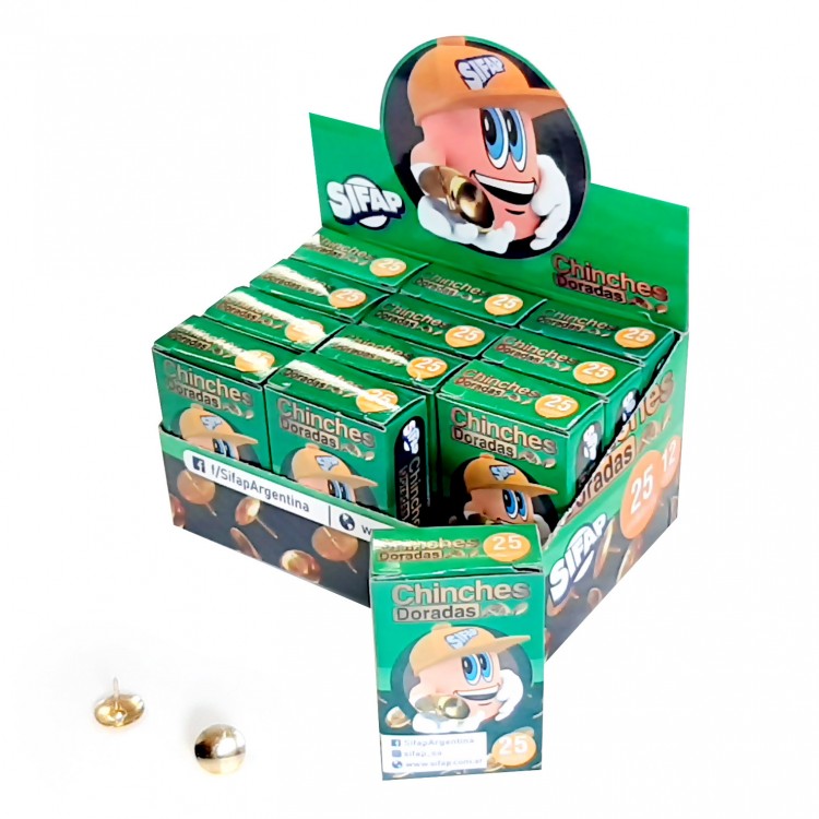 Chinches bronceadas x25u